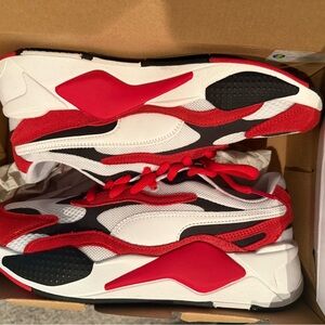 Puma RSX-3. Slightly worn. Still look new. Size 8 men.
